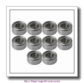 2mm x 7mm x 3mm  ZEN smr72-2z-zen Ball Bearings Miniatures