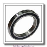 12mm x 21mm x 5mm  NSK 6801dd-nsk Ball Bearings Thin Section